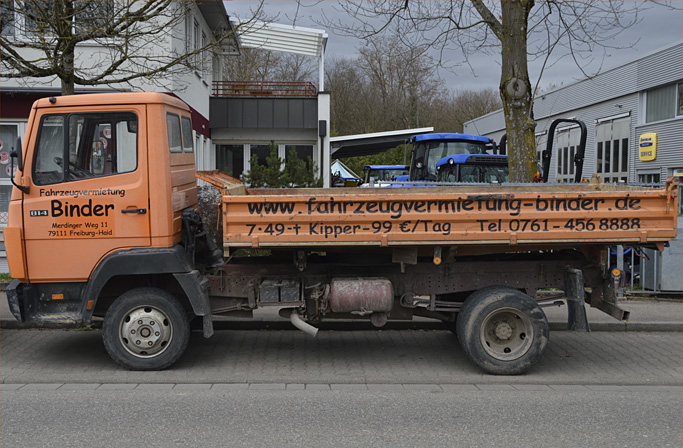 Fahrzeugvermietung Binder, Vermietung von Transporter, LKW ...